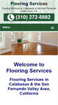 Mobile Screenshot of flooring-services-ca.com